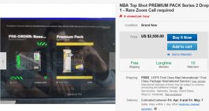 Second-Hand NFT Market for NBA Top Shot Packs Appears on eBay 102