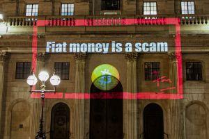 Unmasking the London Bitcoin Projectionist Covering City with BTC Slogans 101