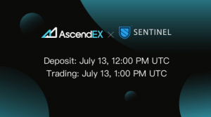 AscendEX Lists Sentinel Token (DVPN) 101